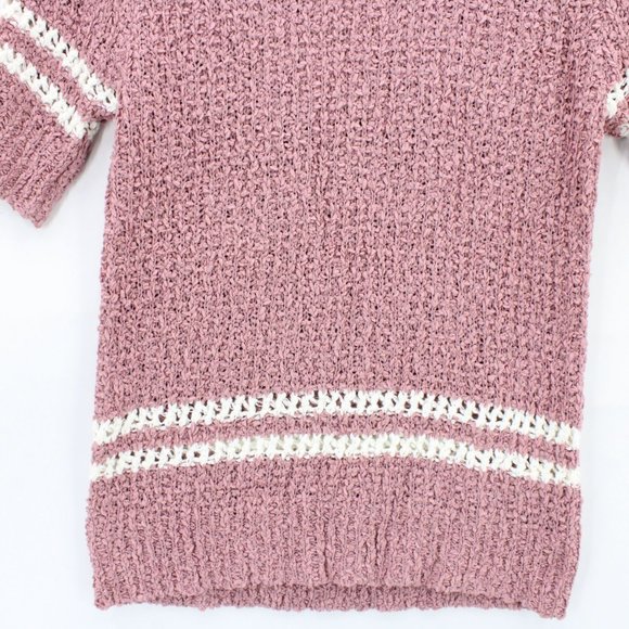 Mo:vint by Anthropologie Knit Shirt Womens Multicolor 3/4 Sleeve Small S NWT - Picture 4 of 9